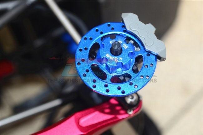 GPM ALUMINUM +3MM HEX WITH BRAKE DISK TRAXXAS UNLIMITED DESERT RACER RED - PowerHobby