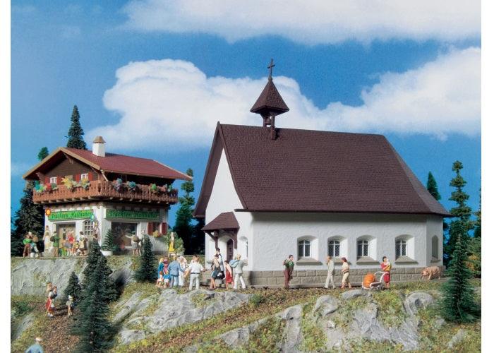 Vollmer 3710 HO Scale Schweineberg Church Building Kit - PowerHobby