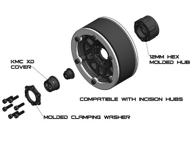 Vanquish IRC00252 Incision 1.9 Kmc XD229 Machete Silver Plastic Beedlock Wheel - PowerHobby