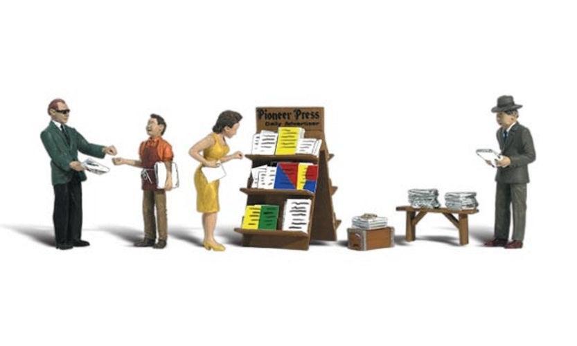 Woodland Scenics A2191 N Scale Newsstand - PowerHobby