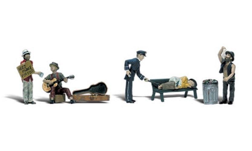 Woodland Scenics A2196 N Scale Park Bums - PowerHobby