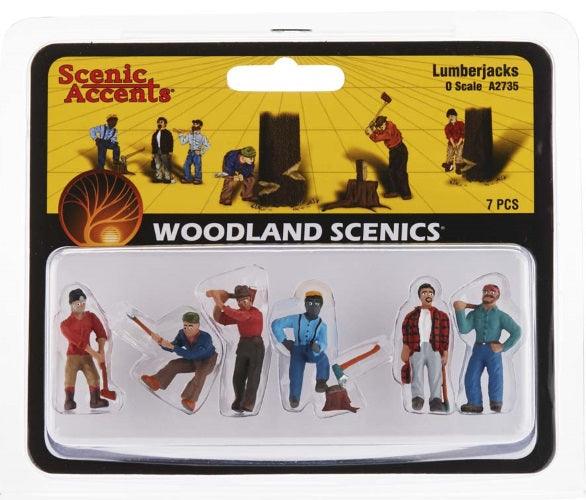 Woodland Scenics A2735 HO Scale Lumberjacks - PowerHobby