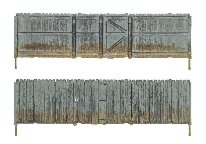 Woodland Scenics A2985 HO Scale Privacy Fence - PowerHobby