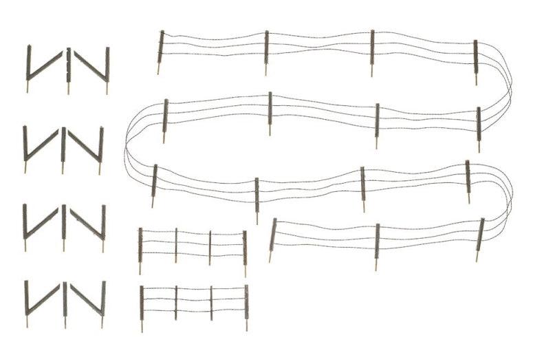 Woodland Scenics A2990 N Scale Barbed Wire Fence - PowerHobby
