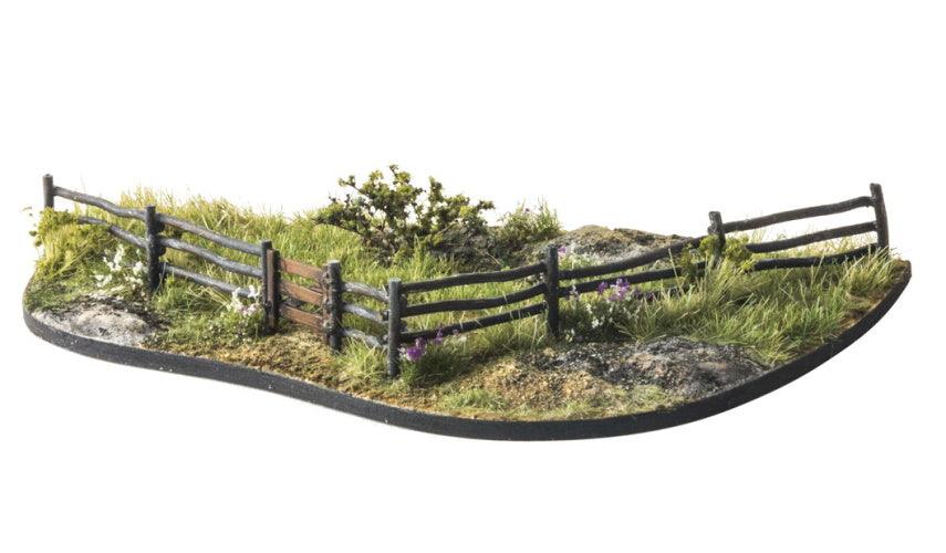 Woodland Scenics A2991 N Scale Log Fence - PowerHobby