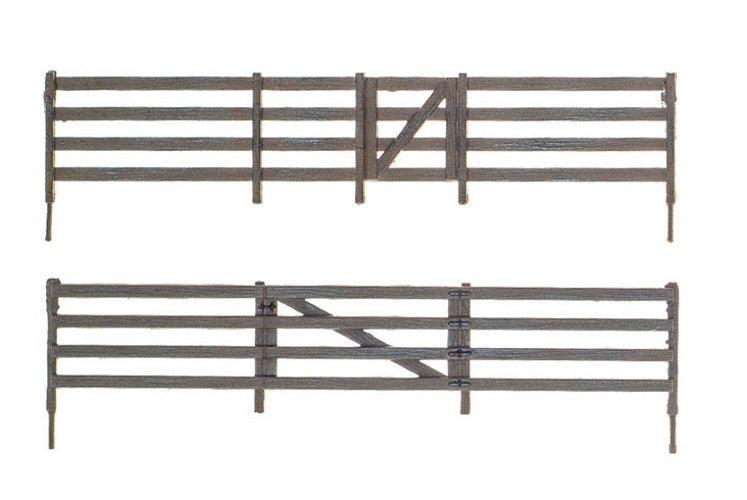 Woodland Scenics A3002 O Scale Rail Fence - PowerHobby