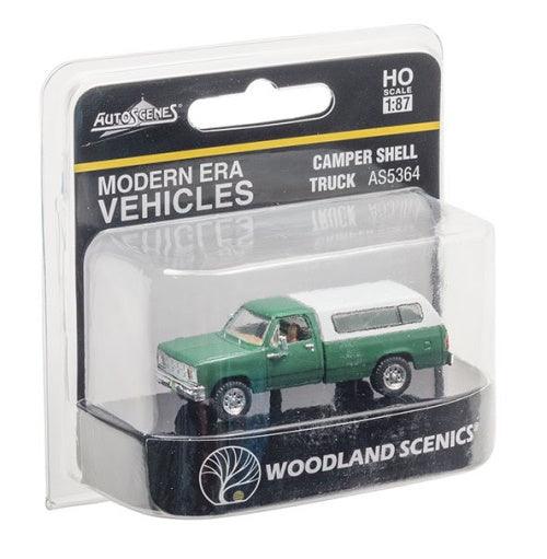 Woodland Scenics AS5364 HO Scale Camper Shell Truck - PowerHobby