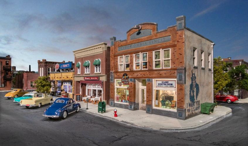 Woodland Scenics BR5067 HO Scale Structure Records & Recruiting - PowerHobby