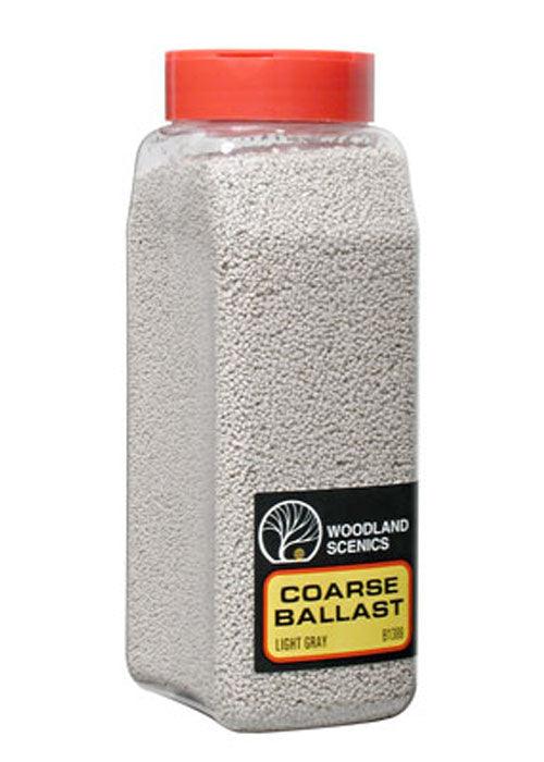 Woodland Scenics B1388 Ballast Coarse Light Gray 32oz - PowerHobby
