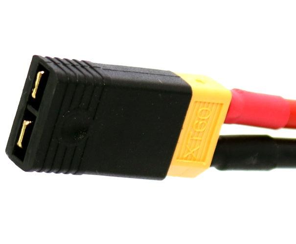 Powerhobby 3s 11.1v 7600mah 75c Lipo Battery w XT60 Plug + Adapter - PowerHobby