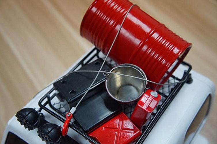 Yeah Racing YA-0373 1/10 RC Rock Crawler Accessories Steel Wire Rope w/Hook - PowerHobby