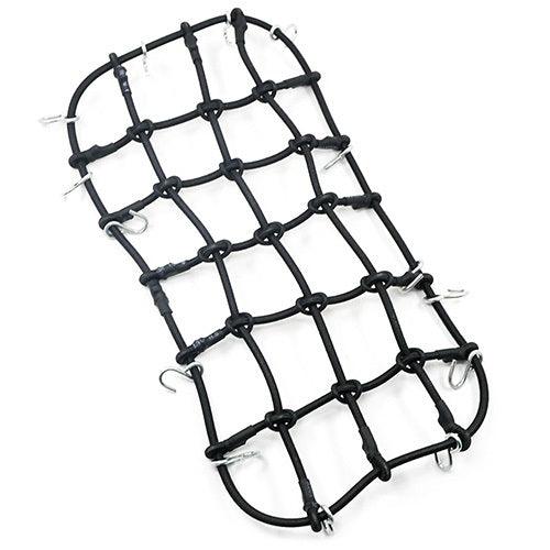 Yeah Racing 1/10 RC Crawler Scale Accessory Luggage Net 200mm x 110mm Black - PowerHobby
