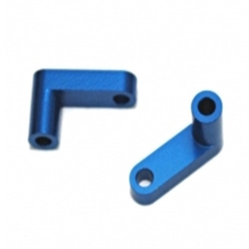STRC Racing Concepts ST5822BL Aluminum "L" Bracket Stiffener (Blue) (2) - PowerHobby