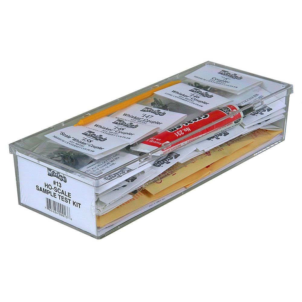kadee #13 HO Scale Coupler Sample Test Kit