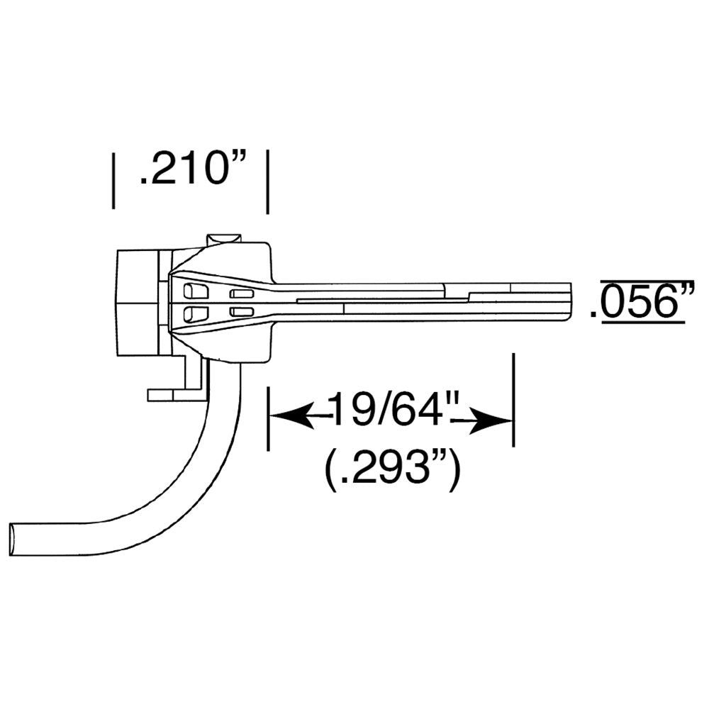 Kadee #120 SBE Bottom Shelf Whisker Metal Couplers Medium Centerset Shank HO