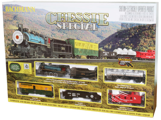 Bachmann 00750 HO Scale Chessie Special Electric Train Set