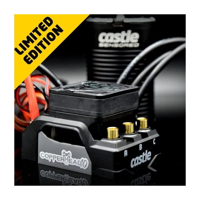 Castle Creations COPPERHEAD 10 ESC Sensored 1412 3200KV LIMITED SCT