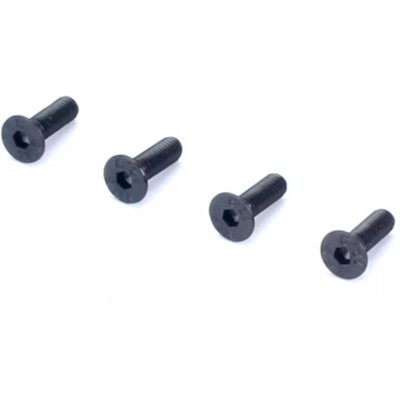 Dubro 2285 Flat Head Socket Screw 3.0mmx6 (4)