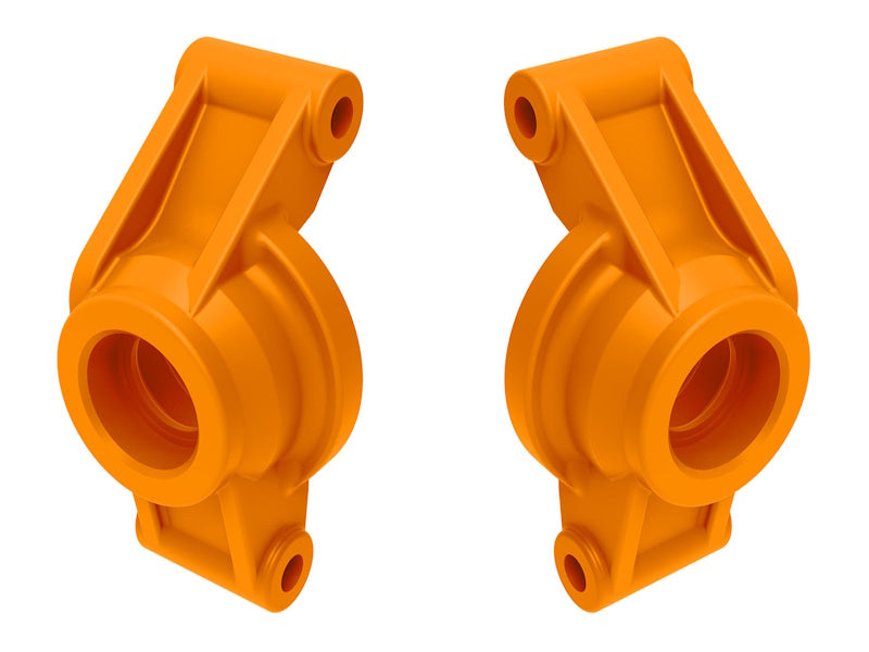 Traxxas 10752-ORNG Orange Left and Right Stub Axle Carriers fits Mini Maxx