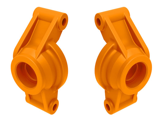 Traxxas 10752-ORNG Orange Left and Right Stub Axle Carriers fits Mini Maxx