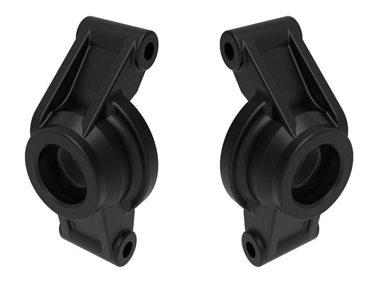 Traxxas 10752-BLK Black Left and Right Stub Axle Carriers fits Mini Maxx