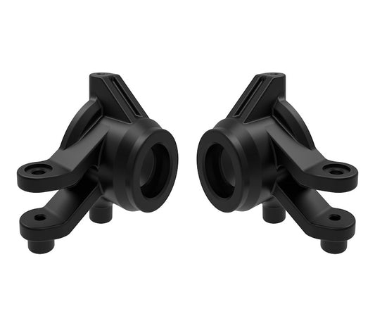 Traxxas 10736-BLK Black Left and Right Steering Blocks fits Mini Maxx