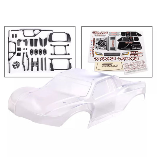 Traxxas 10211R MAXX Slash Heavy Duty Clear Body, (Requires Paint)