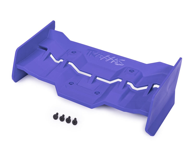 Traxxas 7821X Blue Wing w/ 4x12mm Screws (4) for XRT