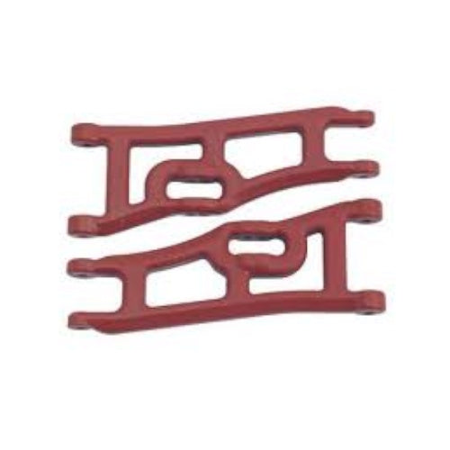RPM 70669 Wide Front A-Arms (2) (Red) for Traxxas Rustler 2wd / Stampede 2wd
