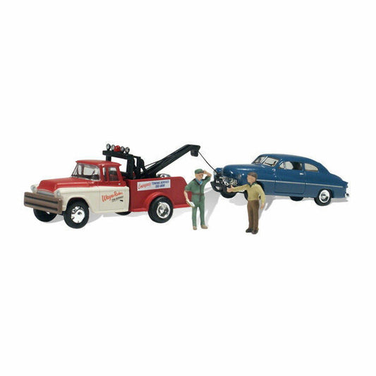 Woodland Scenics AS5324 N Family Vacation Train Figure / Vehicle AutoScenes