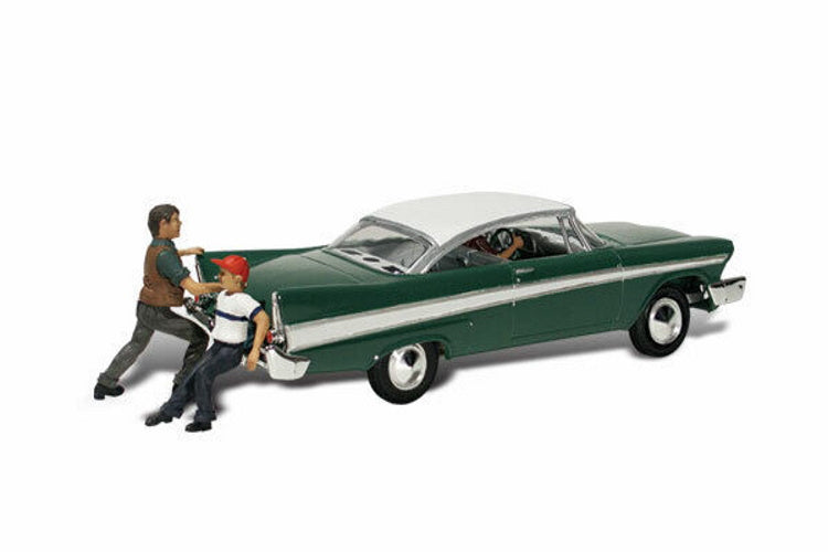 Woodland Scenics AS5543 HO Shove It or Leave It Vehicle Figure Built & Ready /