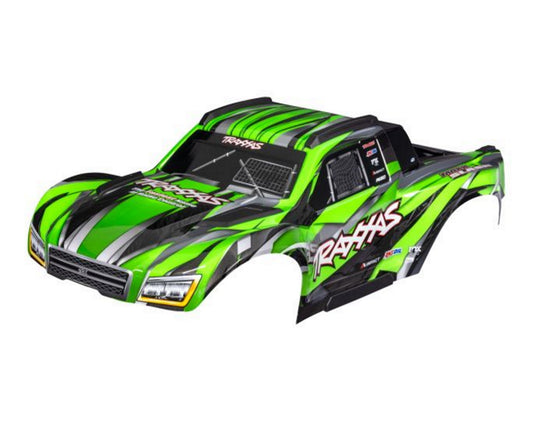 Traxxas 10211-GRN Maxx Slash Green Painted Body, Clipless Mounting