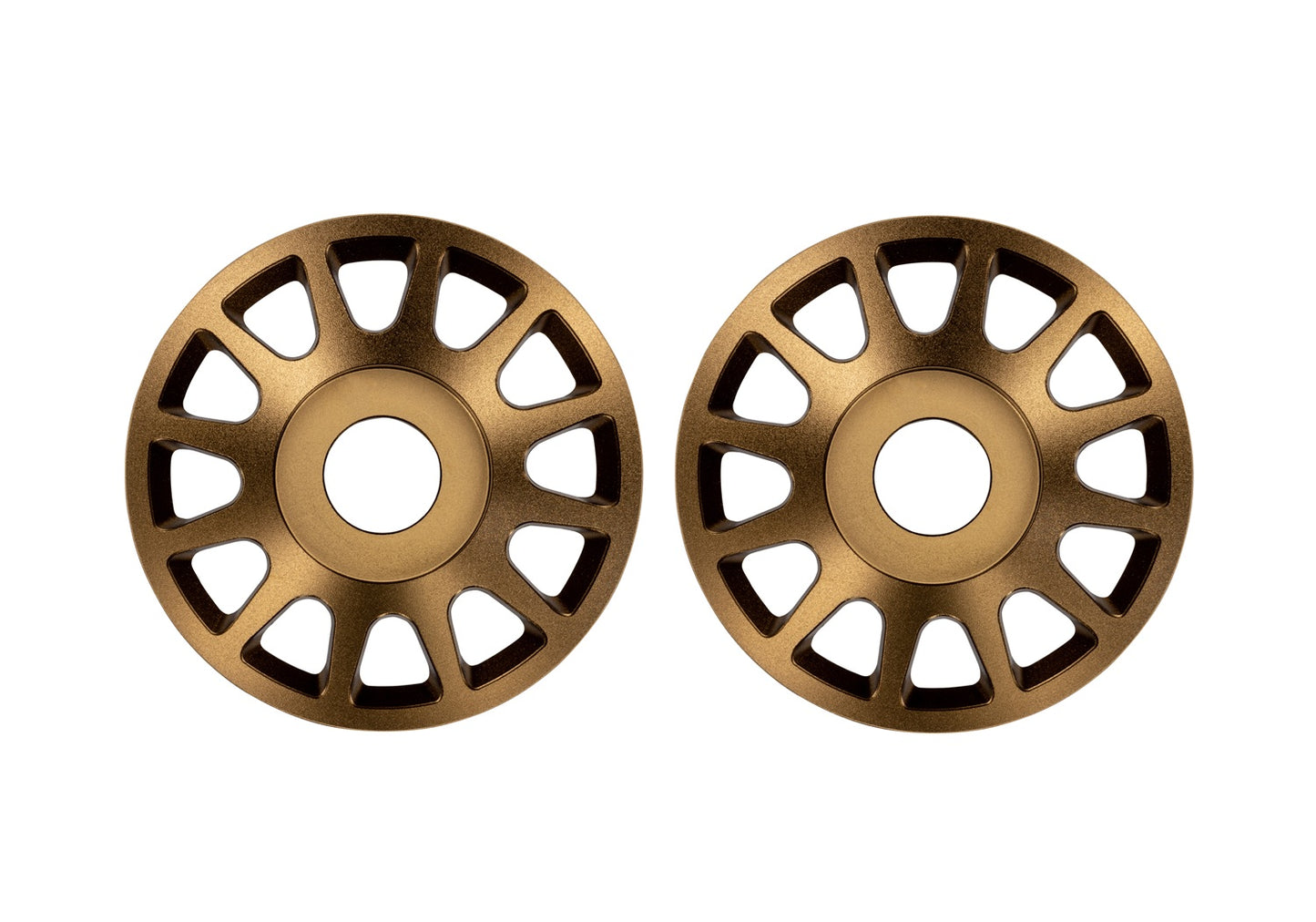 Traxxas 10274-BRNZ Pro Scale Bronze Aluminum Wheel Centers (2)