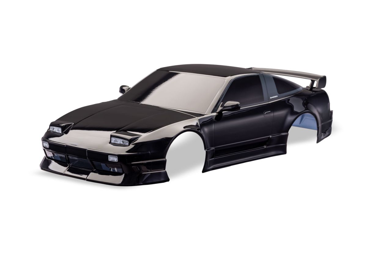 Traxxas 10515-BLK 4-Tec Nissan 240SX Black Body