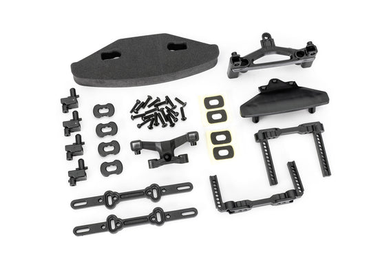 Traxxas 10518 Front and Rear Body Mounts w/ Posts & Hardware 4-Tec Drift