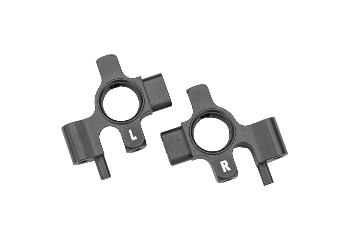 Traxxas 10537-GRAY Gray Aluminum Steering Blocks