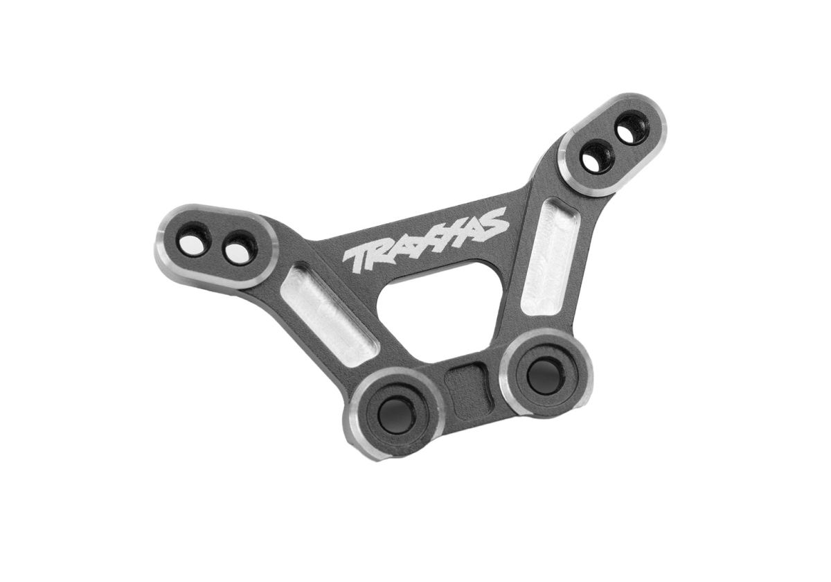 Traxxas 10538-GRAY Gray Aluminum Front Shock Tower