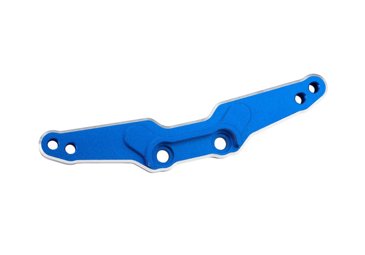 Traxxas 10539-BLUE Blue Aluminum Rear Shock Tower
