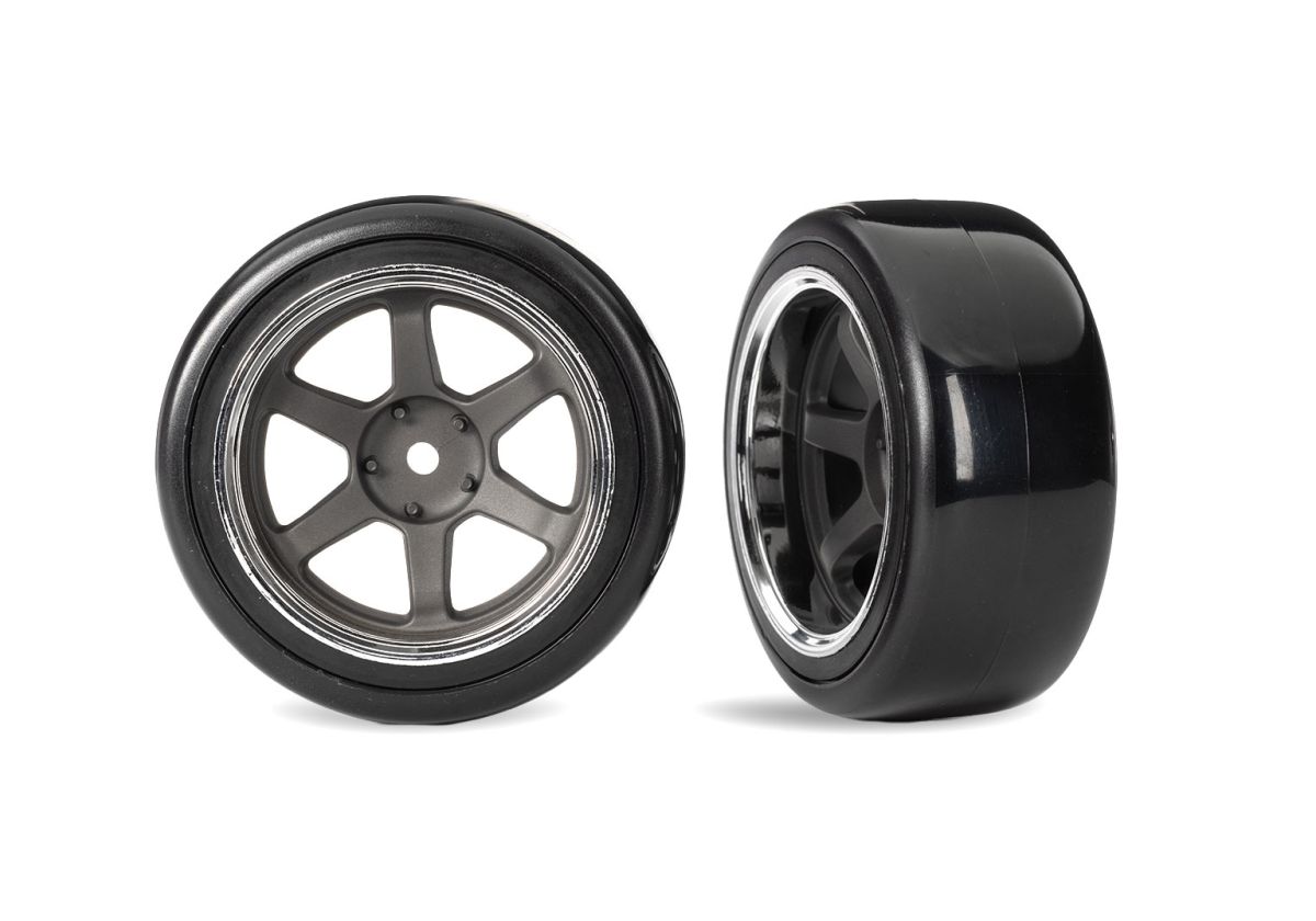 Traxxas 10576 1.9" Rear Wheels Soft Drift Tires