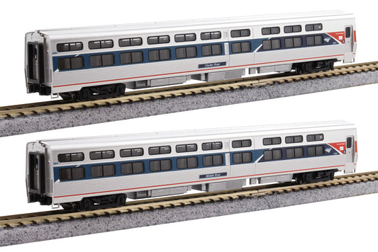 Kato 106-6296 Amtrak Viewliner I Sleeper 2 Car Set Phase VII