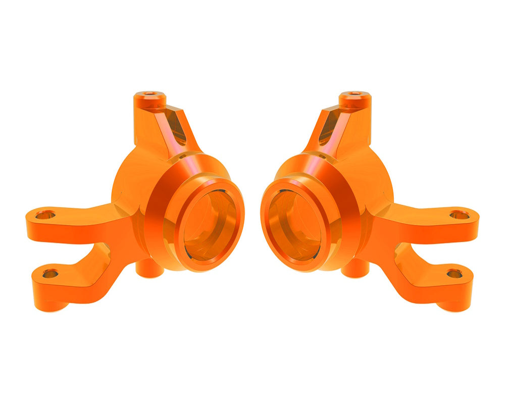 Traxxas 10734-ORNG Orange Aluminum Left and Right Steering Blocks fits Mini Maxx