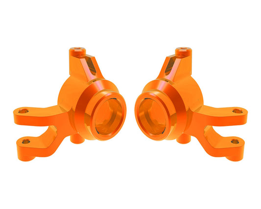 Traxxas 10734-ORNG Orange Aluminum Left and Right Steering Blocks fits Mini Maxx