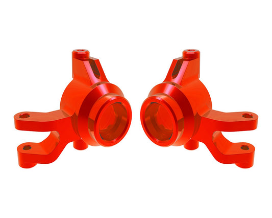 Traxxas 10734-RED Red Aluminum Left and Right Steering Blocks fits Mini Maxx