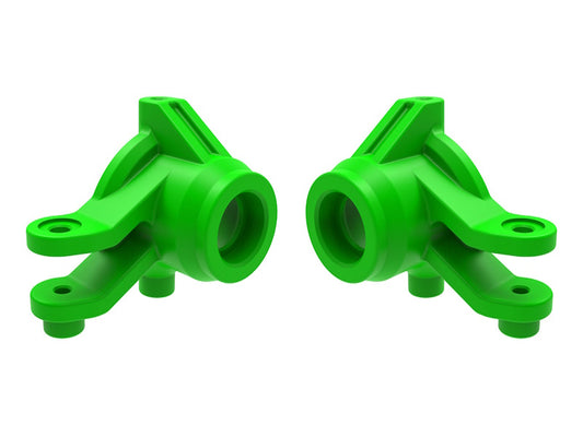 Traxxas 10736-GRN Steering Blocks Left and Right (Green) fits Mini Maxx