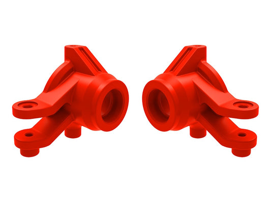 Traxxas 10736-RED Steering Blocks Left and Right (Red) fits Mini Maxx