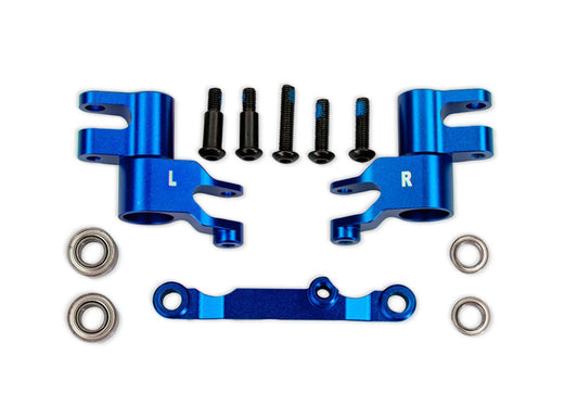 Traxxas 10743-BLUE Blue Aluminum Bellcrank Assembly with Drag Link.