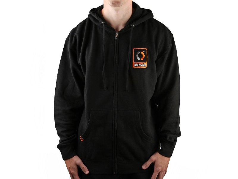 HPI 107671 - HPI Hex Hoodie (M) (BLACK/ADULT) - PowerHobby