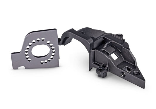 Traxxas 10769R Gray Aluminum Motor Plate Gear Cover