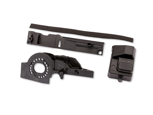 Traxxas 10777T Gear & Receiver Box Covers: Rally VXL Ford RS200, Mini Maxx BL-2s