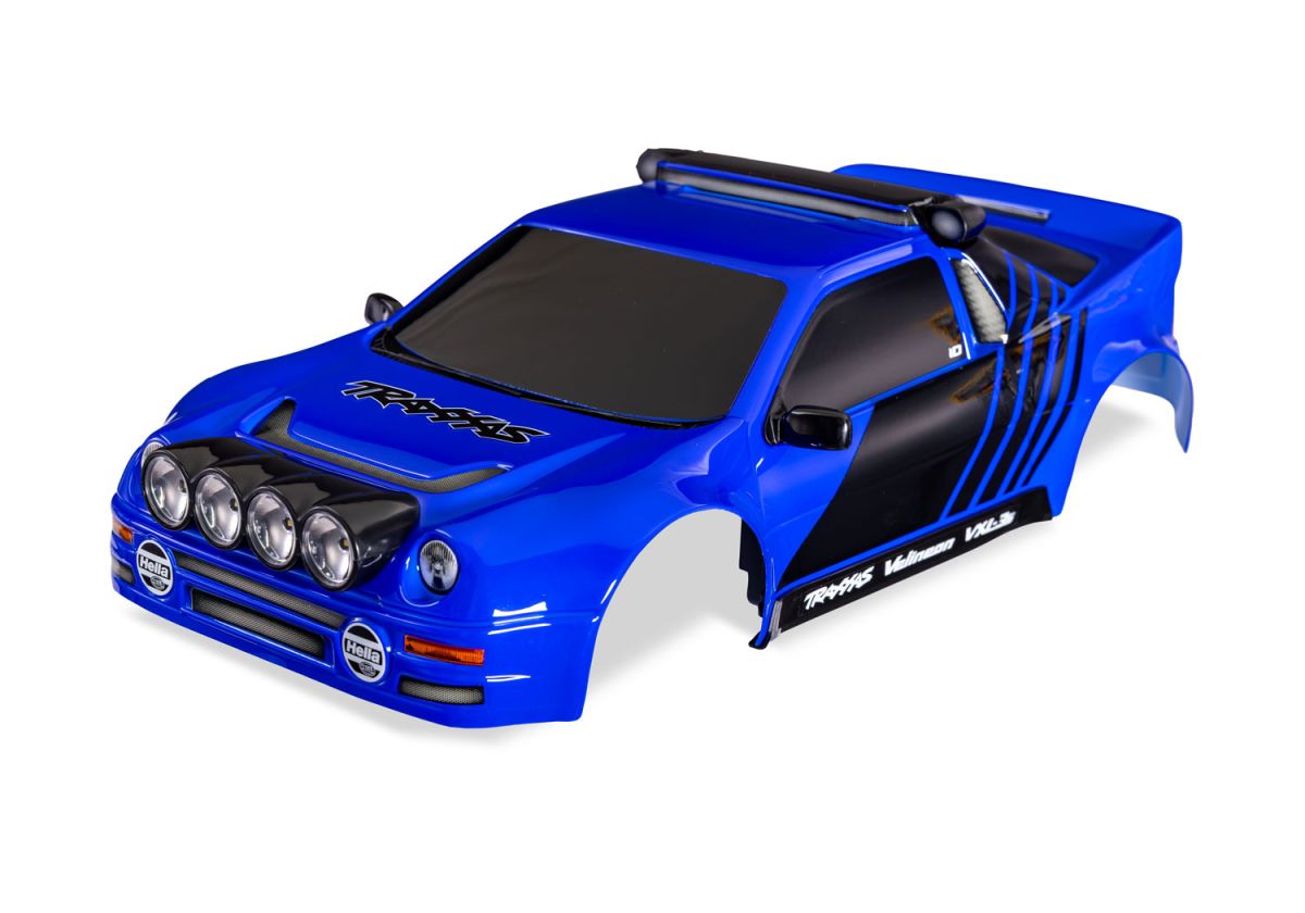 Traxxas 10812-BLUE Mini Rally Ford RS200 Blue Body